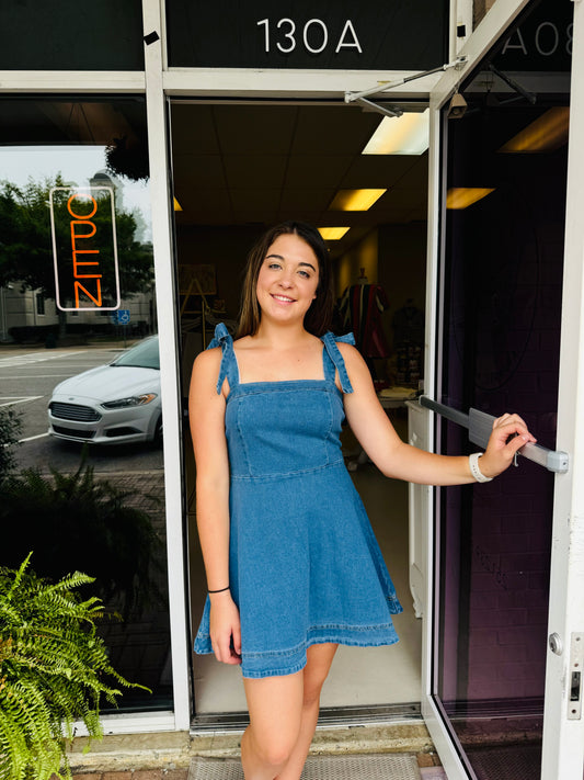 The Junie Denim Dress