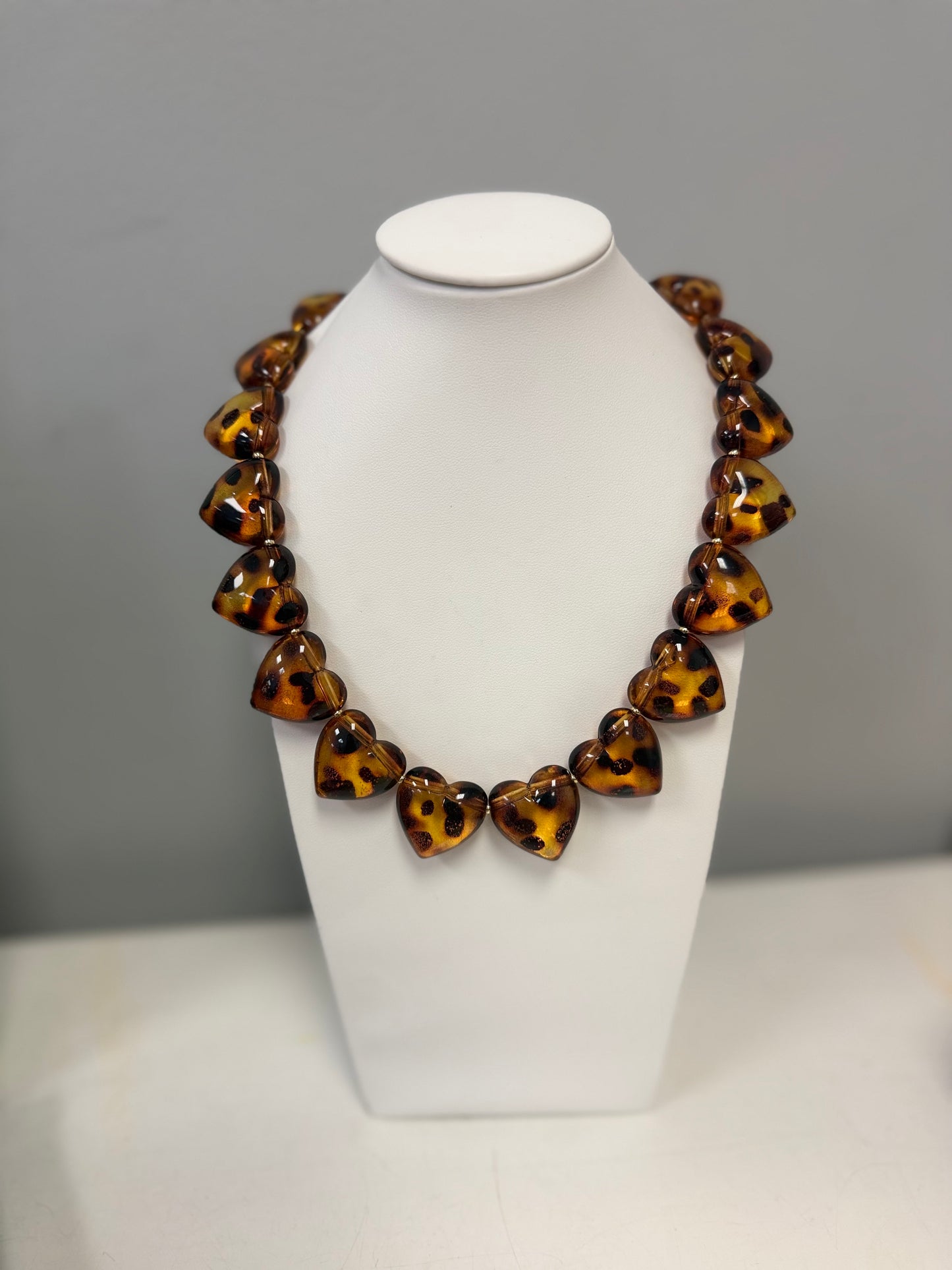 Heart Shaped Bauble Necklace