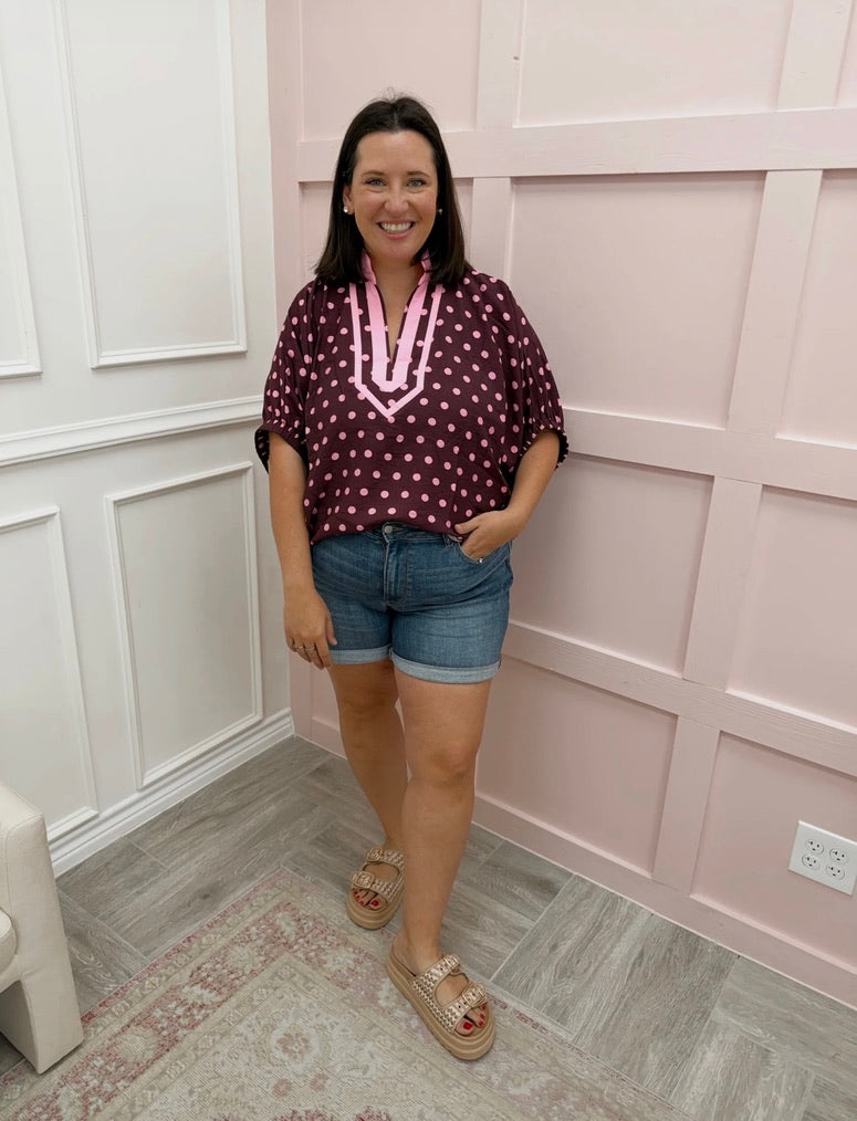 The Dottie Dolman Blouse