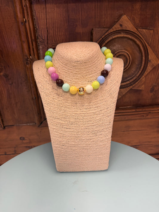 Round Bead Bauble Necklace