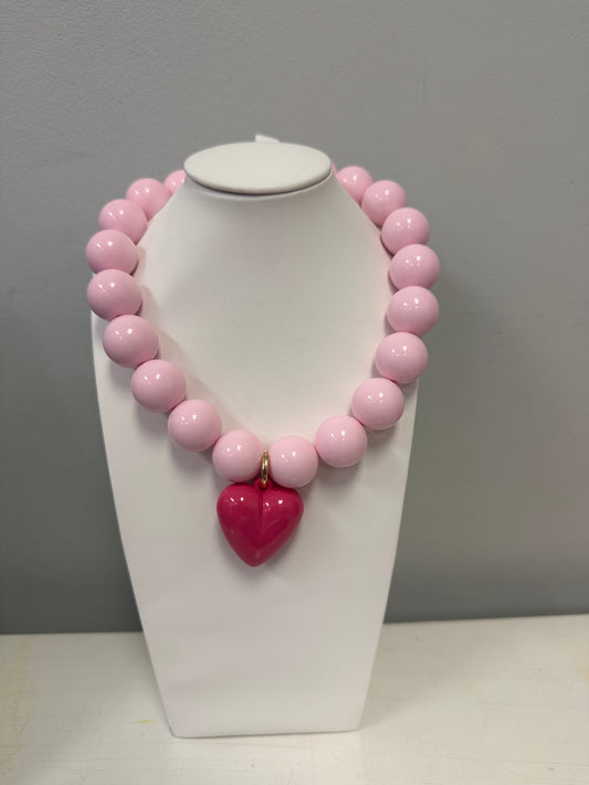 Round Bead Bauble Necklace