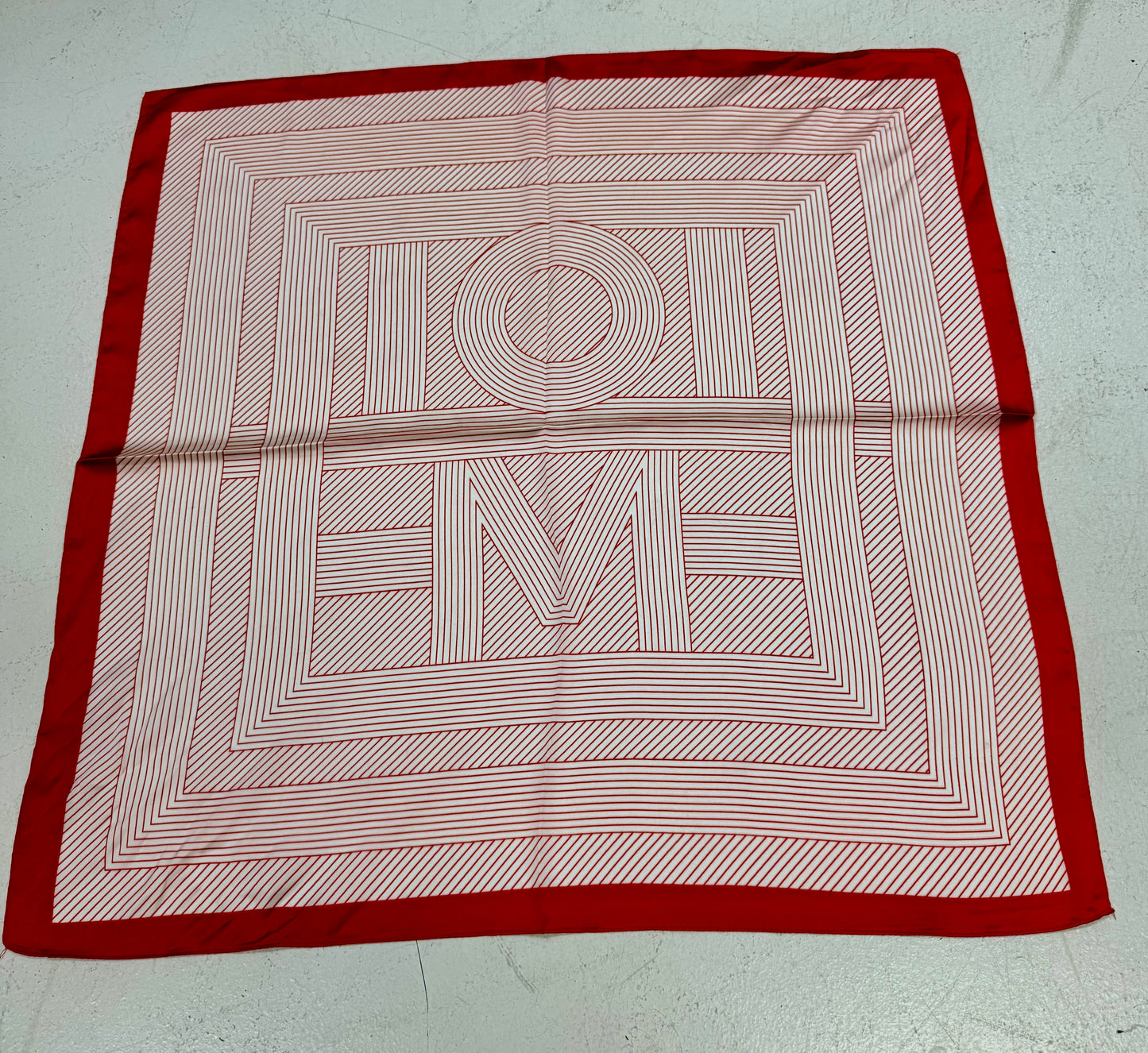 Red Stripe - The Margot Scarves