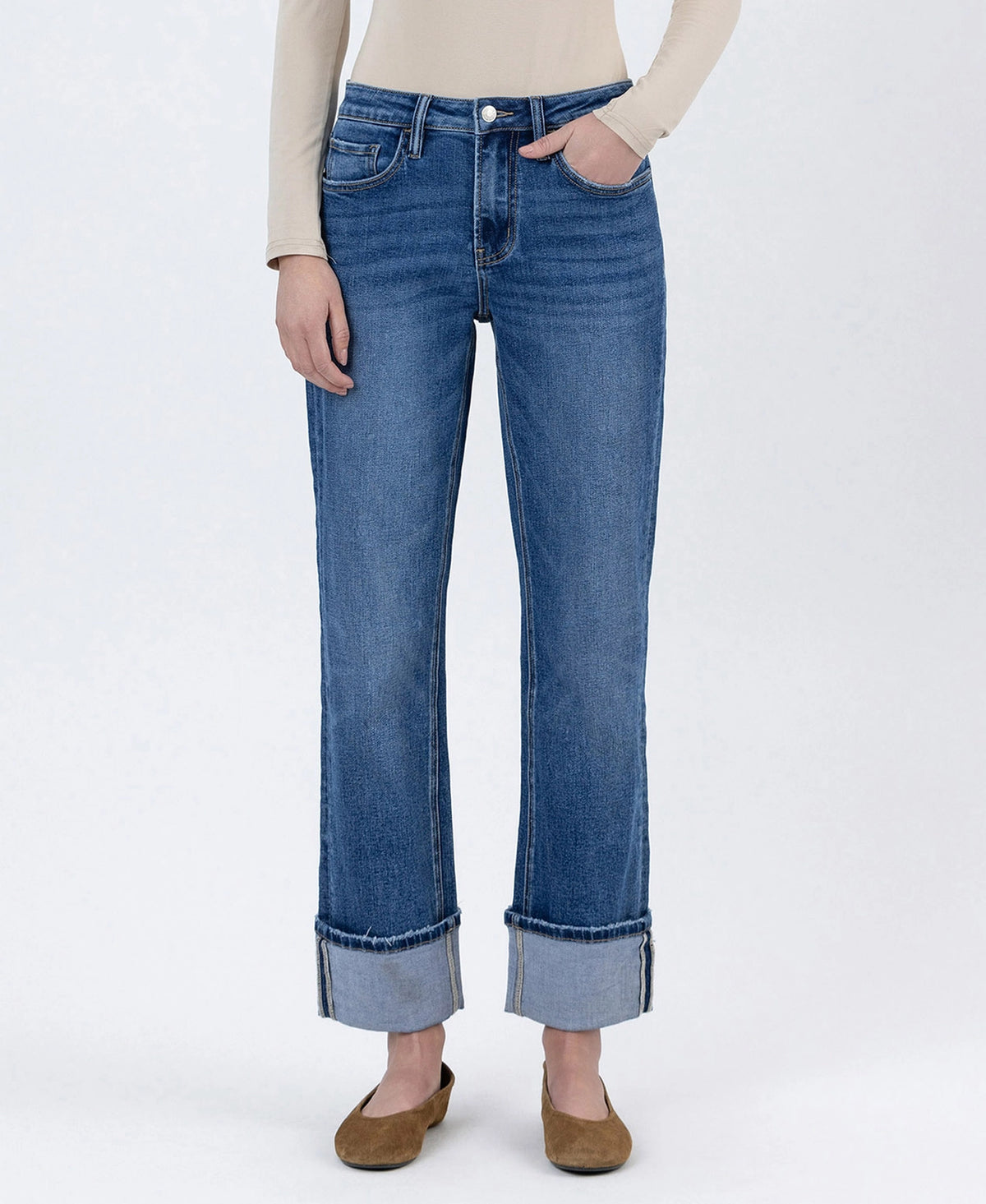 The Ridley Cuffed Jeans