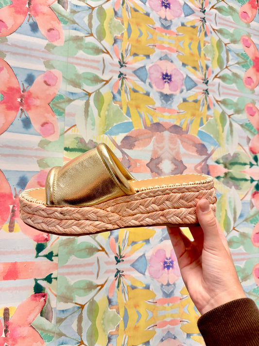 The Junie Braided Platform Wedge