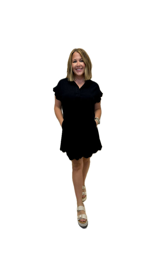 The Brayden Scalloped Dress