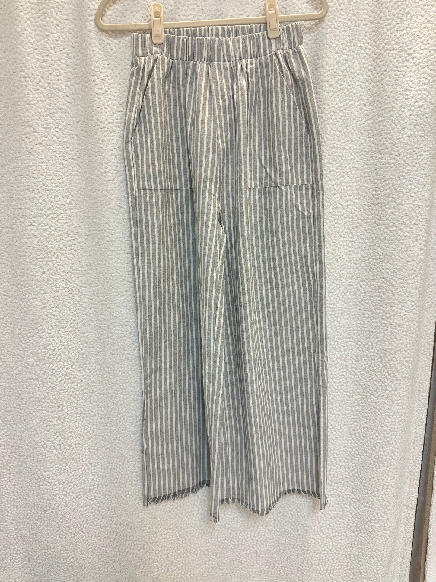 Ellie Striped Linen Pants