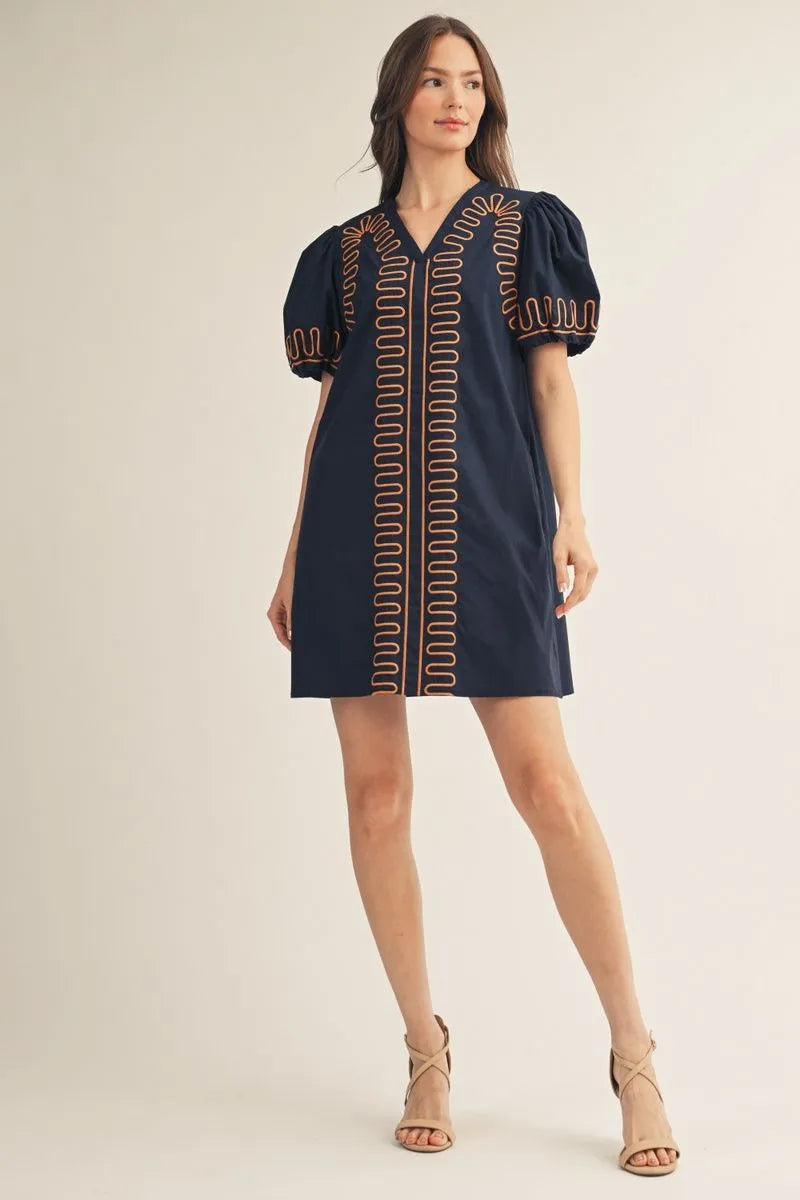 The Jenny Embroidered Dress