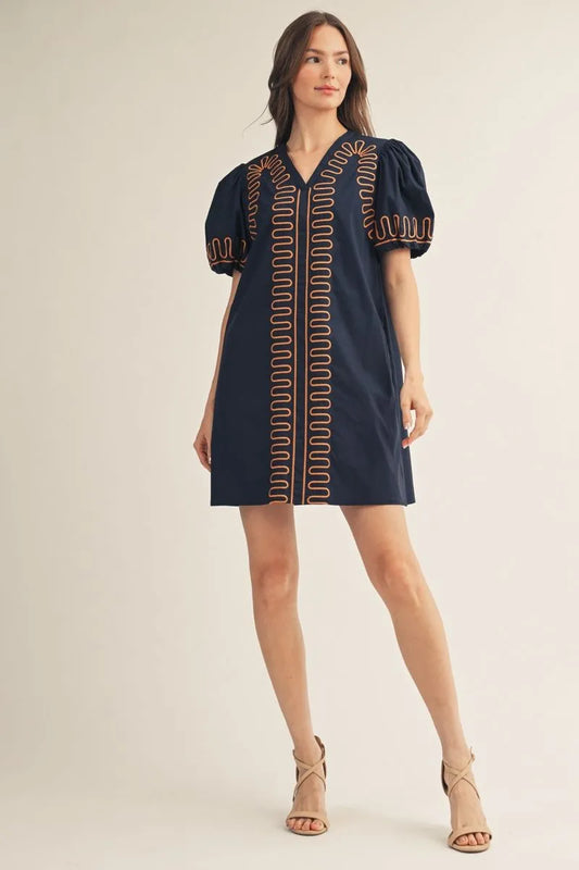 The Jenny Embroidered Dress