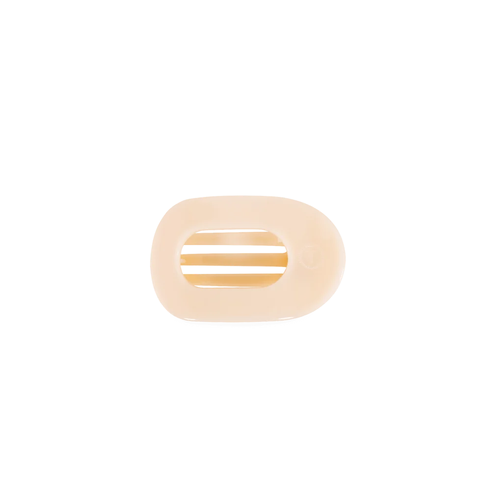Almond Beige Tiny Flat Round Clip Regular price