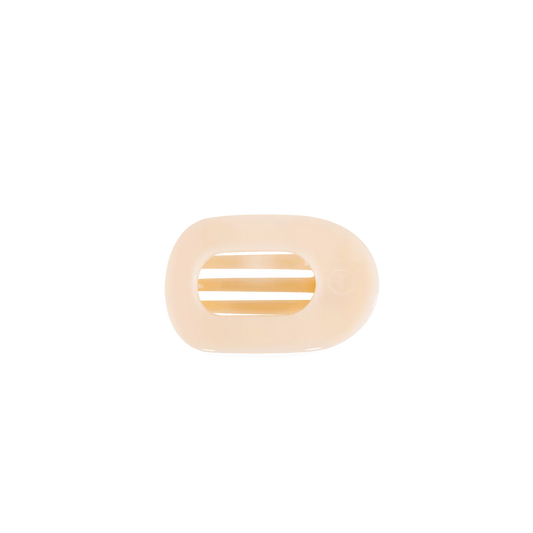 Almond Beige Tiny Flat Round Clip Regular price