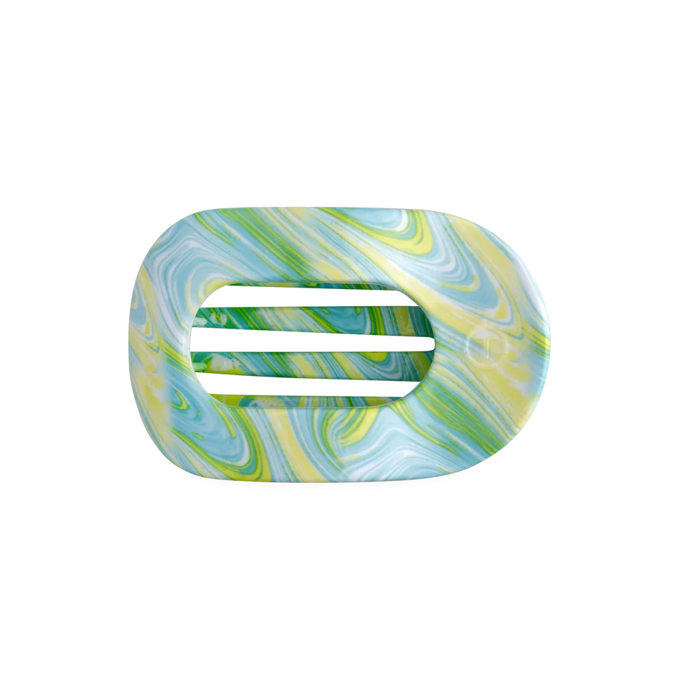 Flat Round | By the Sea Shore | Medium Hair Clip