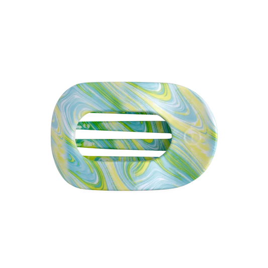 Flat Round | By the Sea Shore | Medium Hair Clip