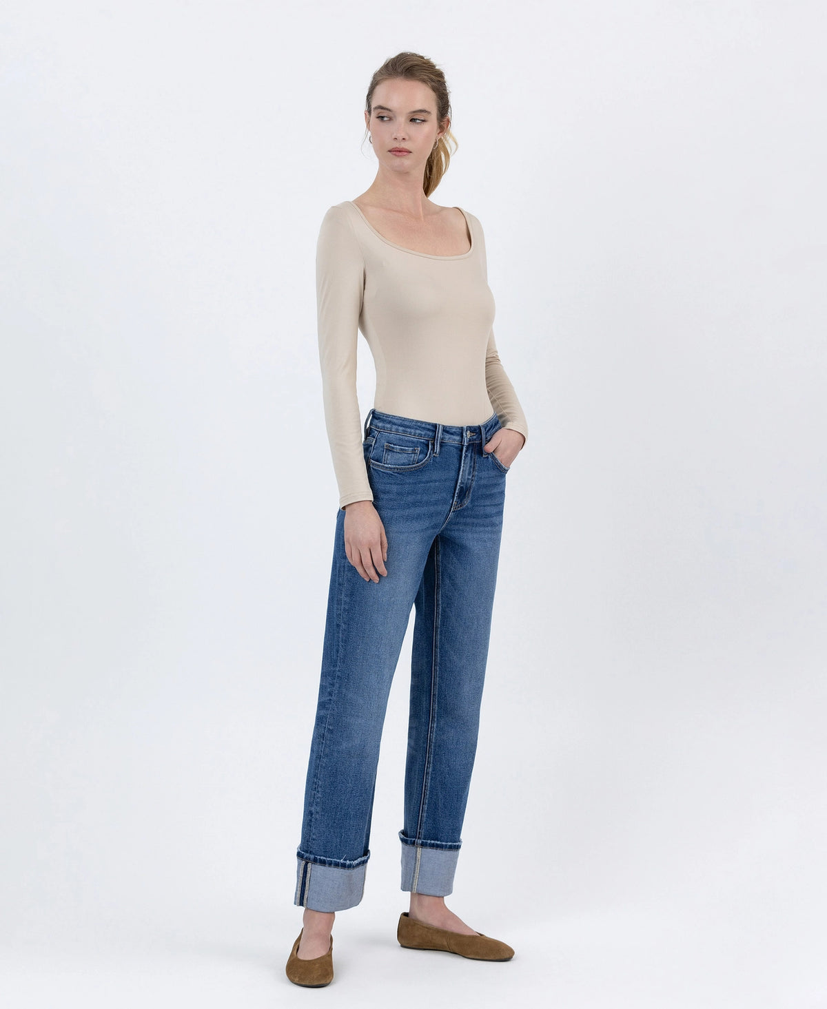 The Ridley Cuffed Jeans