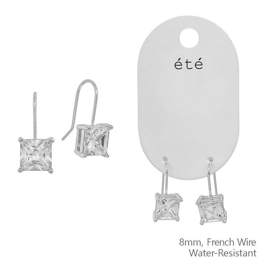 The Silver Winslet Drop Earrings