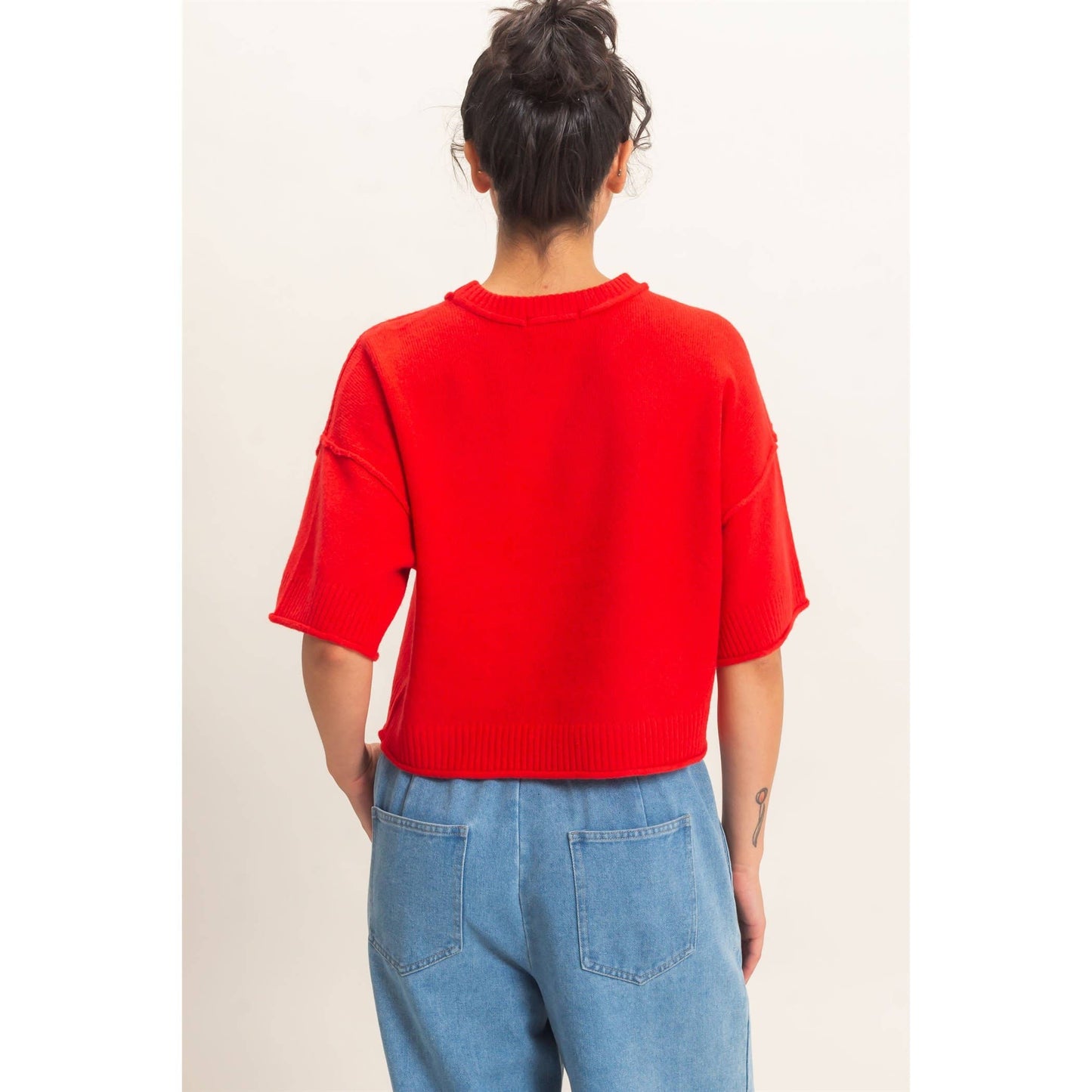 Serena Cropped Sweater
