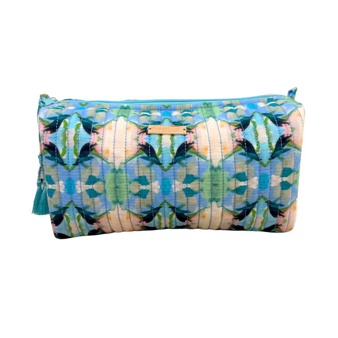 Island House Signature Large Cosmetic Bag: Large