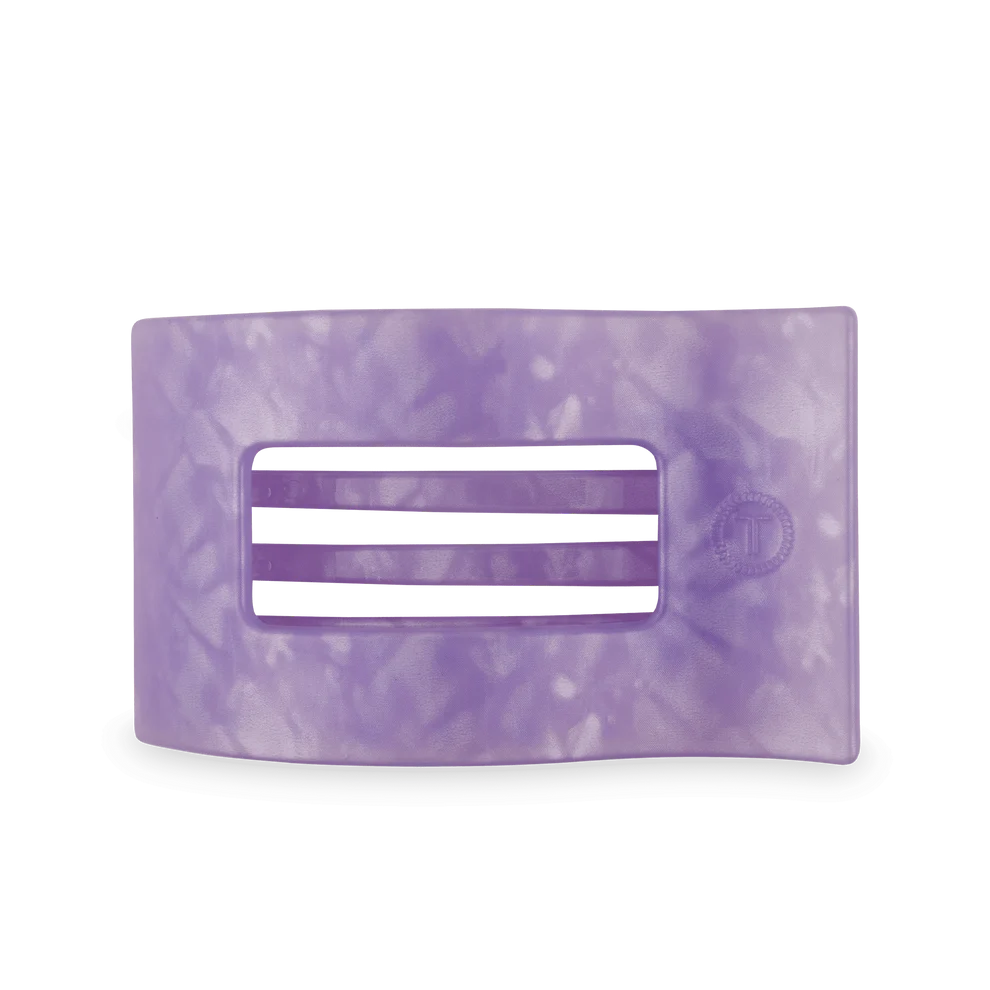 Lavender Mist Large Flat Rectangle Hair Clip