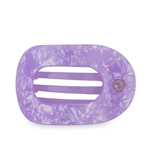 Lavender Mist Medium Flat Round Hair Clip