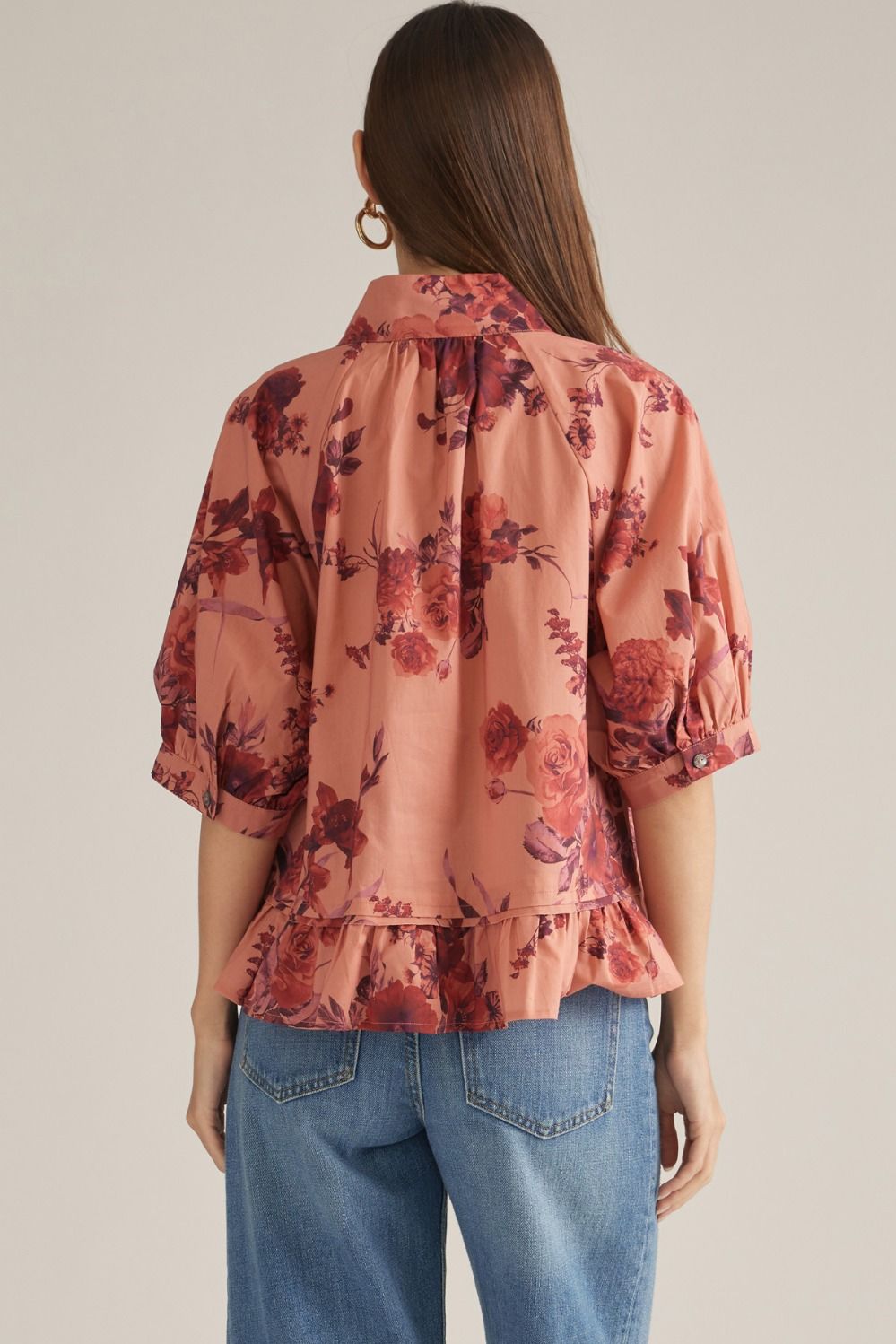 The Coralie Floral Blouse