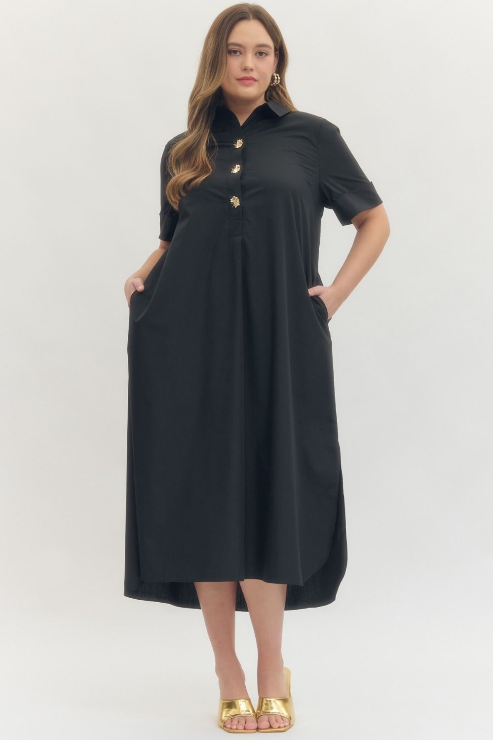The Nauti Navy Dress - Curvy