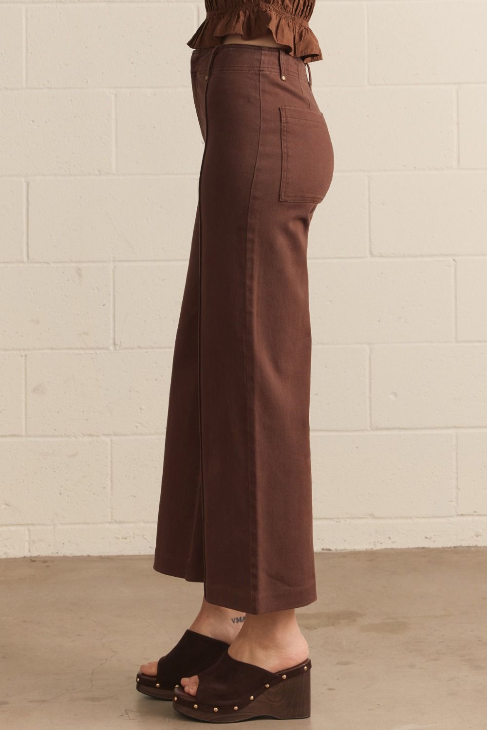The Espresso Kick Flare Pants
