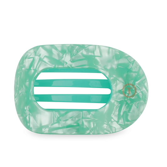 Spring Splash Medium Flat Round Hair Clip