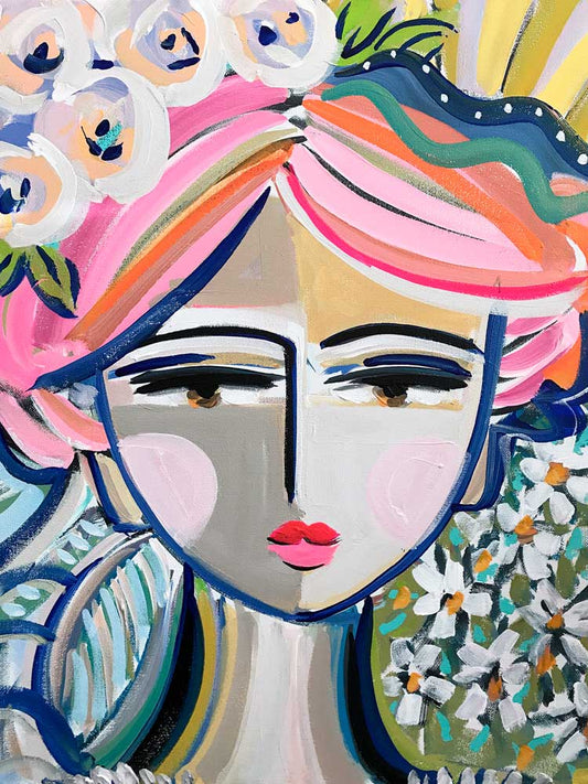 Bella Stretched Canvas