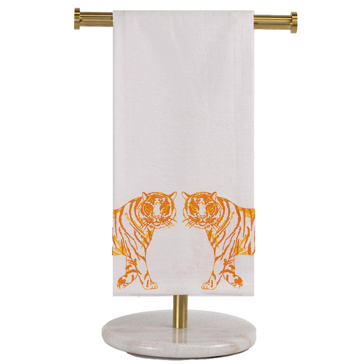 Tiger Walk Flour Sack Hand Towel